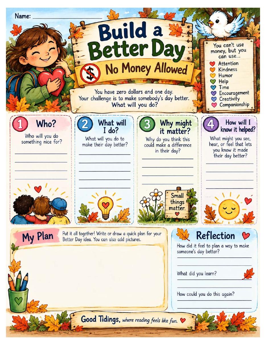 The Gift of a Day — Gratitude & Noticing Mini Packet — page 6 of 17