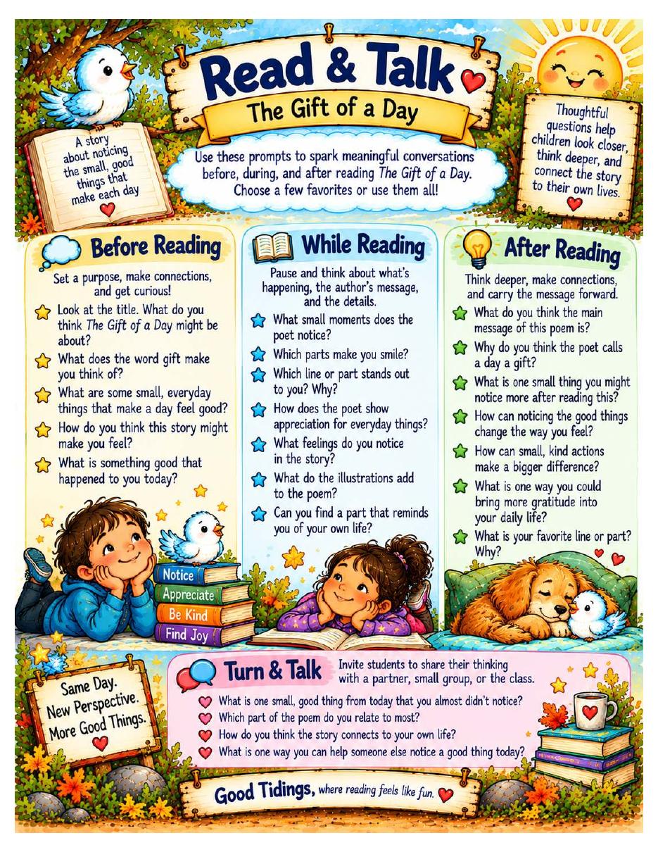 The Gift of a Day — Gratitude & Noticing Mini Packet — page 3 of 17