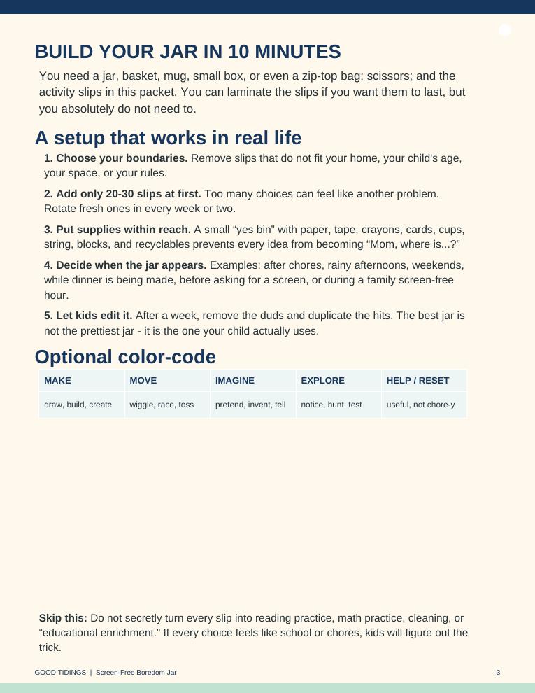 Screen-Free Boredom Jar Packet — page 3 of 13