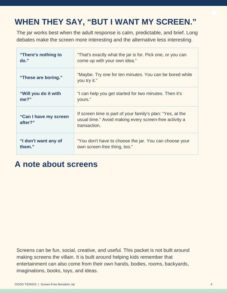Screen-Free Boredom Jar Packet — page 4 of 13