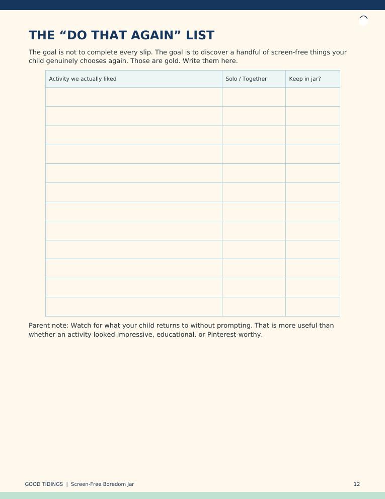 Screen-Free Boredom Jar Packet — page 12 of 13