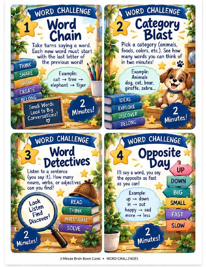 2-Minute Brain Boost Cards Packet — page 5 of 10