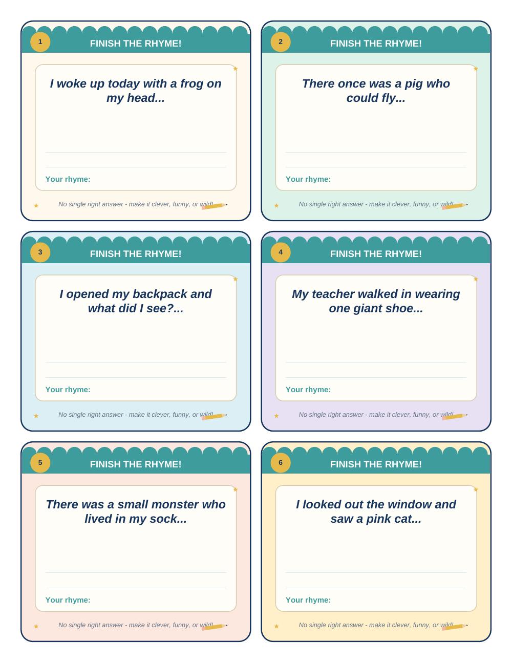Good Morning, Imagination! Teacher Packet — page 13 of 20