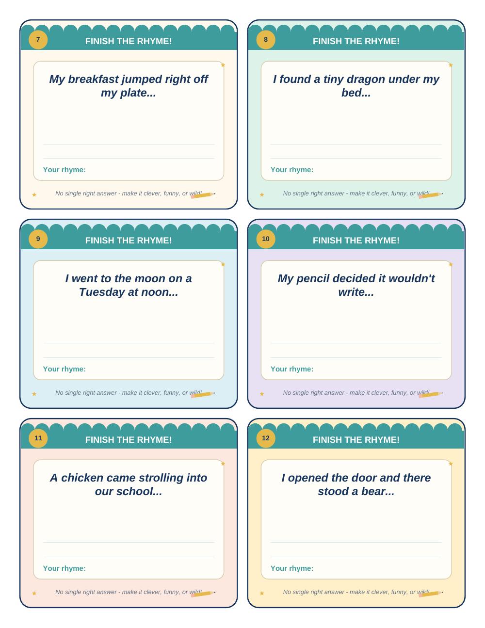 Good Morning, Imagination! Teacher Packet — page 14 of 20