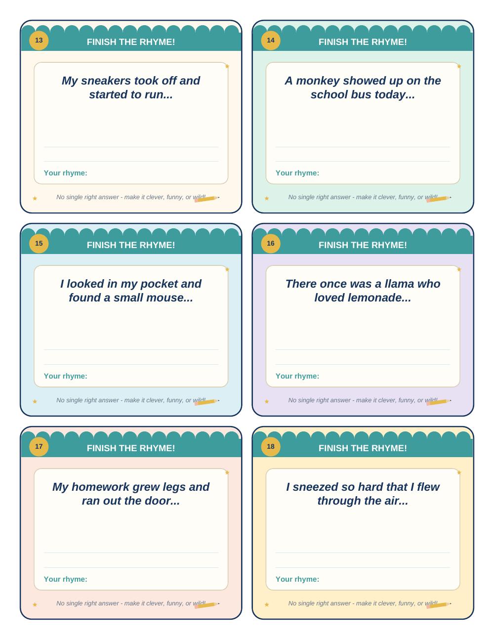 Good Morning, Imagination! Teacher Packet — page 15 of 20