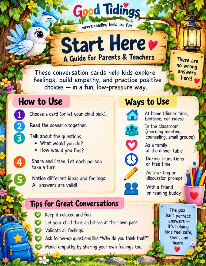 How Would You Feel? Conversation Cards Packet — page 2 of 6