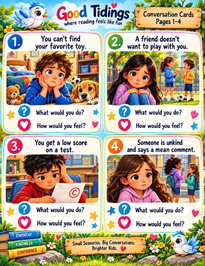 How Would You Feel? Conversation Cards Packet — page 3 of 6