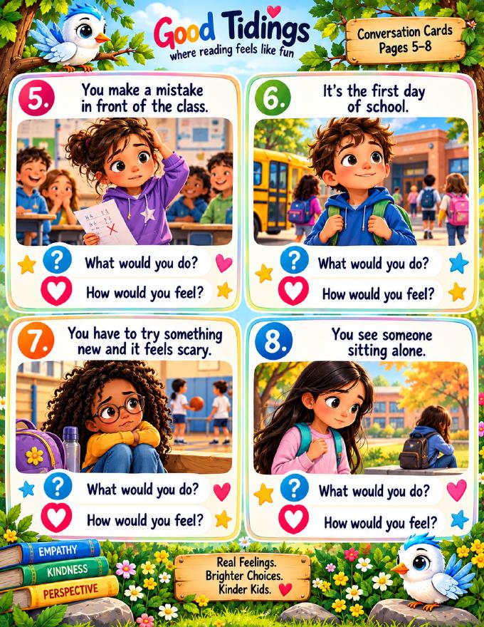 How Would You Feel? Conversation Cards Packet — page 4 of 6