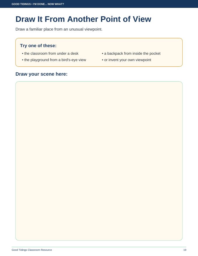 I'm Done... Now What? Early Finisher Packet — page 19 of 38