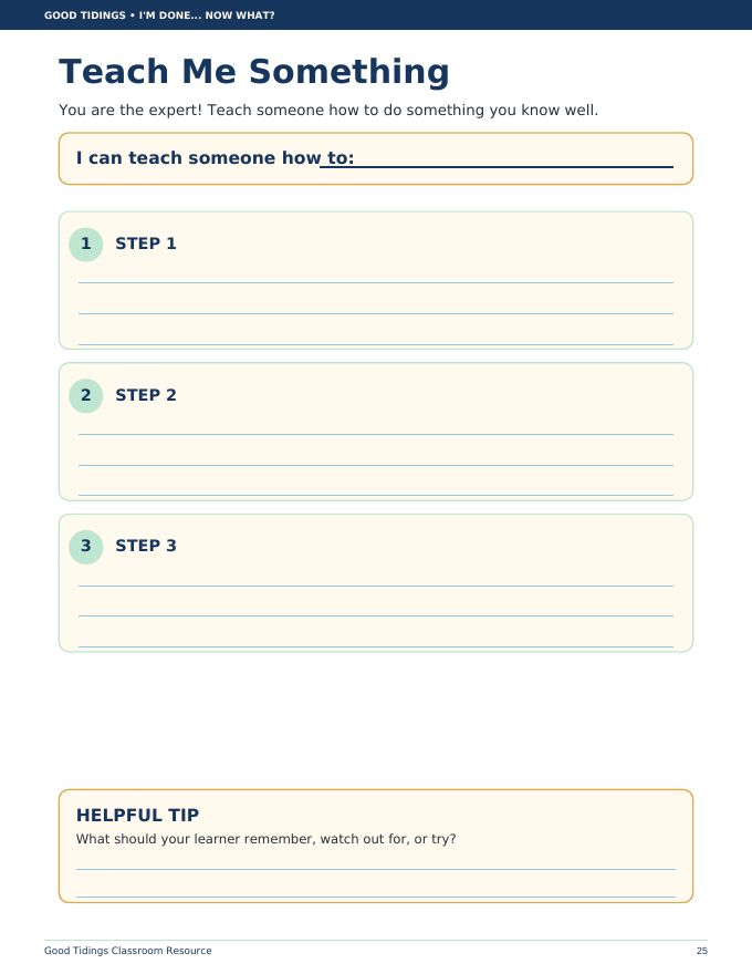 I'm Done... Now What? Early Finisher Packet — page 25 of 38