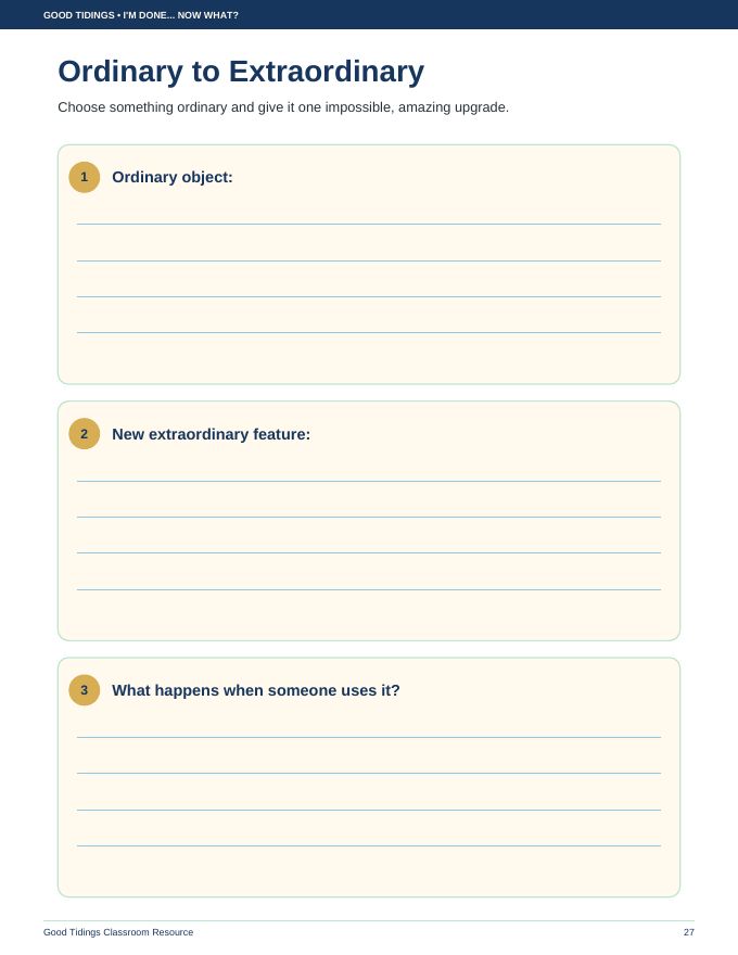 I'm Done... Now What? Early Finisher Packet — page 27 of 38