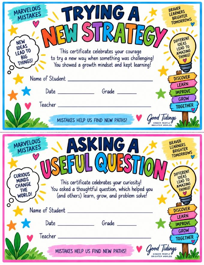 Marvelous Mistakes Classroom Packet — page 9 of 29