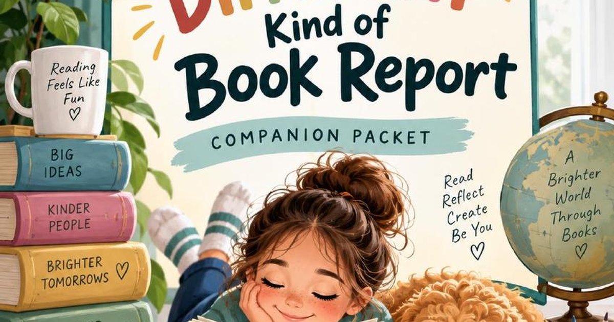 A Different Kind of Book Report Companion Packet preview