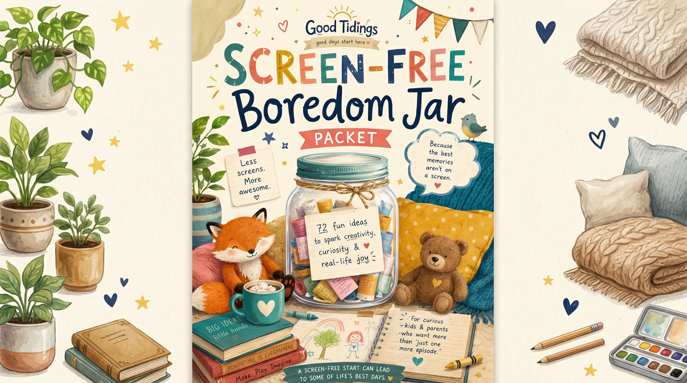Screen-Free Boredom Jar Packet preview