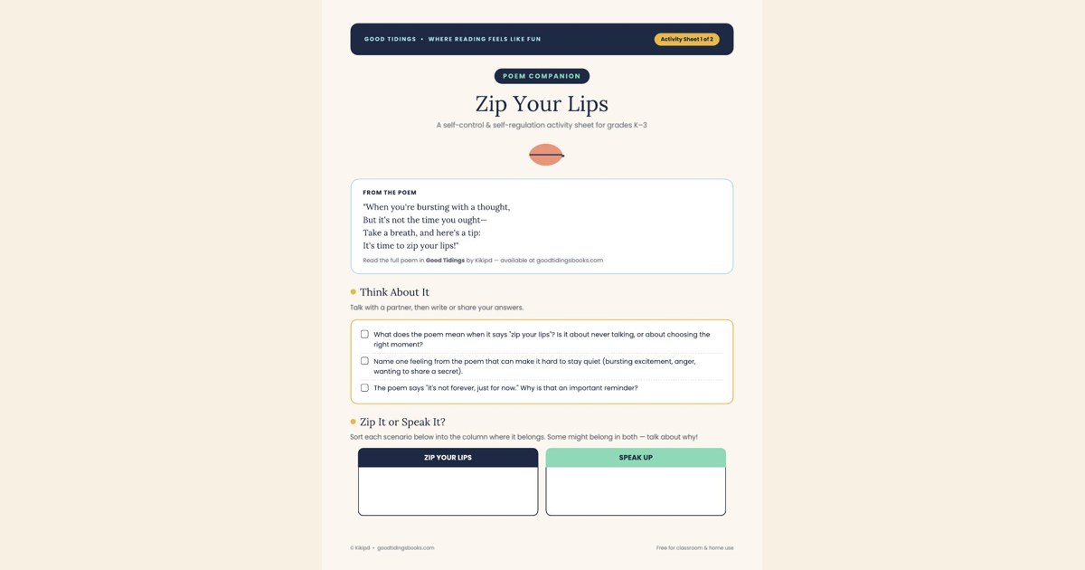 Zip Your Lips preview