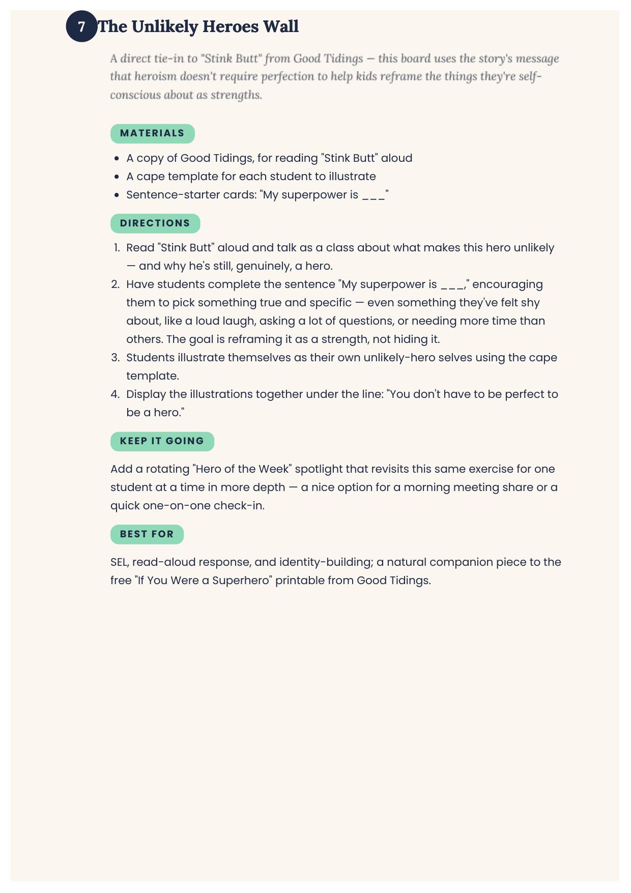 Superhero Bulletin Board Ideas — page 9 of 11