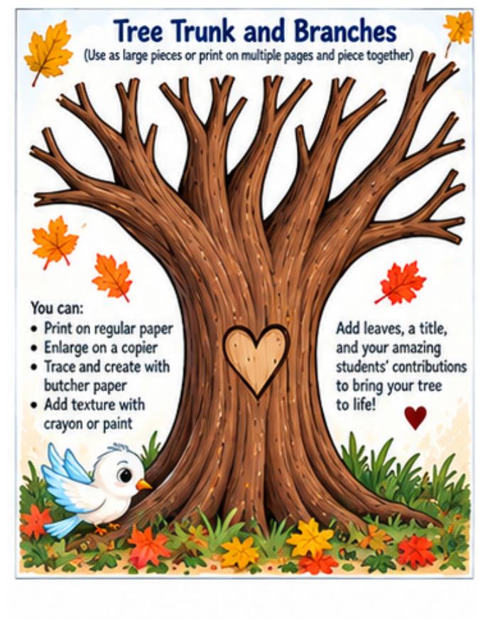 Our Class Is Unbe-Leaf-able! Bulletin Board Packet — page 7 of 9